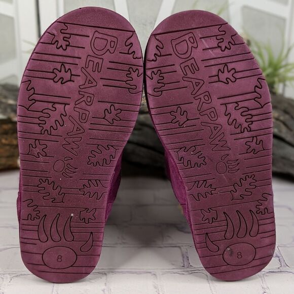 Bearpaw Abigail Boots - Plum Deep Purple - Picture 6 of 12